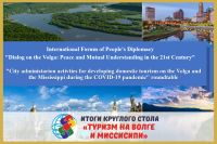 «Деятельность городских администраций по развитию внутреннего туризма на Волге и Миссисипи в условиях COVID-19»