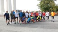 Volgograd and Cologne ran a virtual marathon together