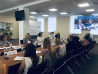 Volgograd-Dijon friendly relations have been discussed at the meeting with the "Marathon on the Volga" summer school participants